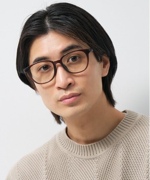  「【WEB限定】ウェリントン型 クリアレンズサングラス Web限定商品｜Zoff UV CLEAR 」|サングラス|