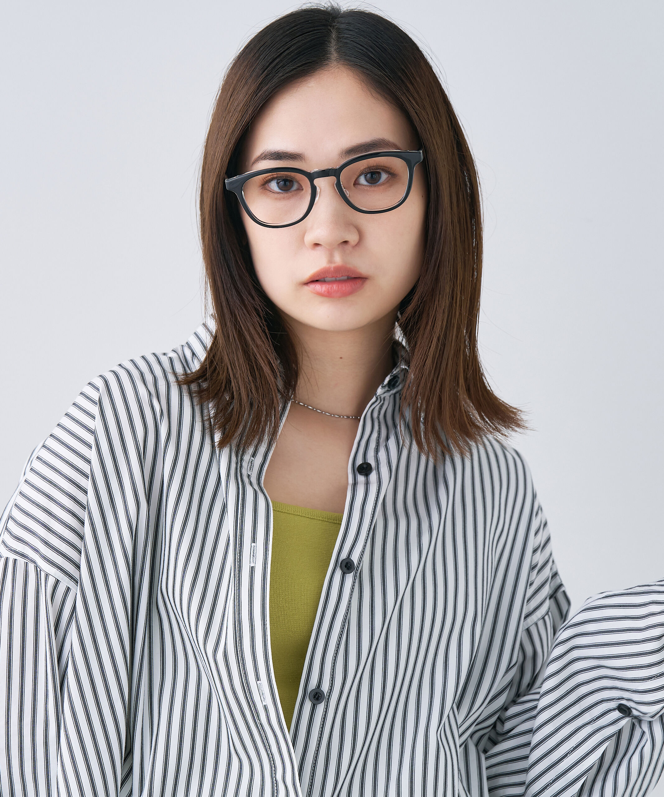  「ウェリントン型 メガネ｜Zoff｜UNITED ARROWS ユナイテッドアローズ レンズ交換券付き」|メガネ|ブラック系その他