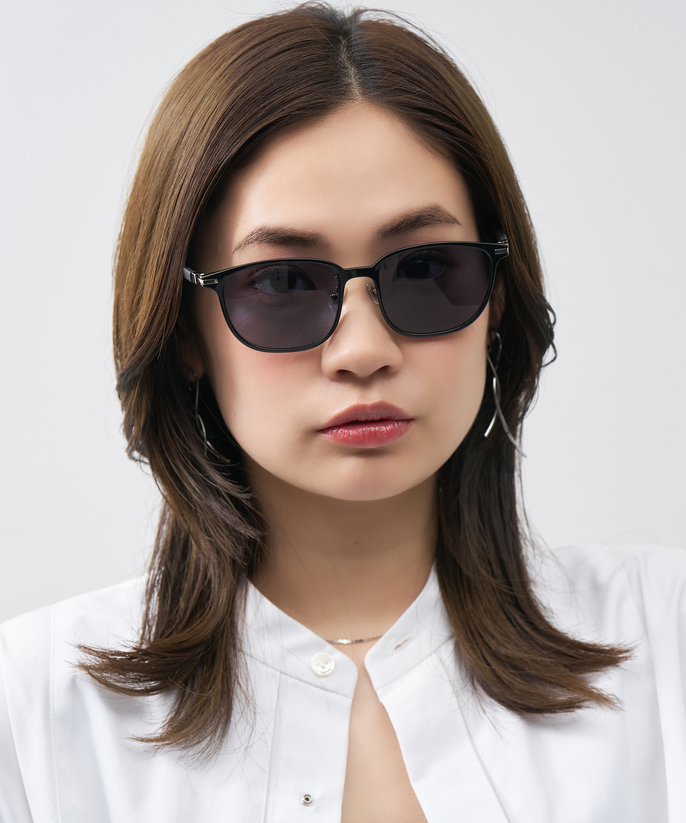  「SUNCUTGlasses/UV100%CUT ウェリントン型 サングラス｜UVカット 紫外線対策 TREND」|サングラス|