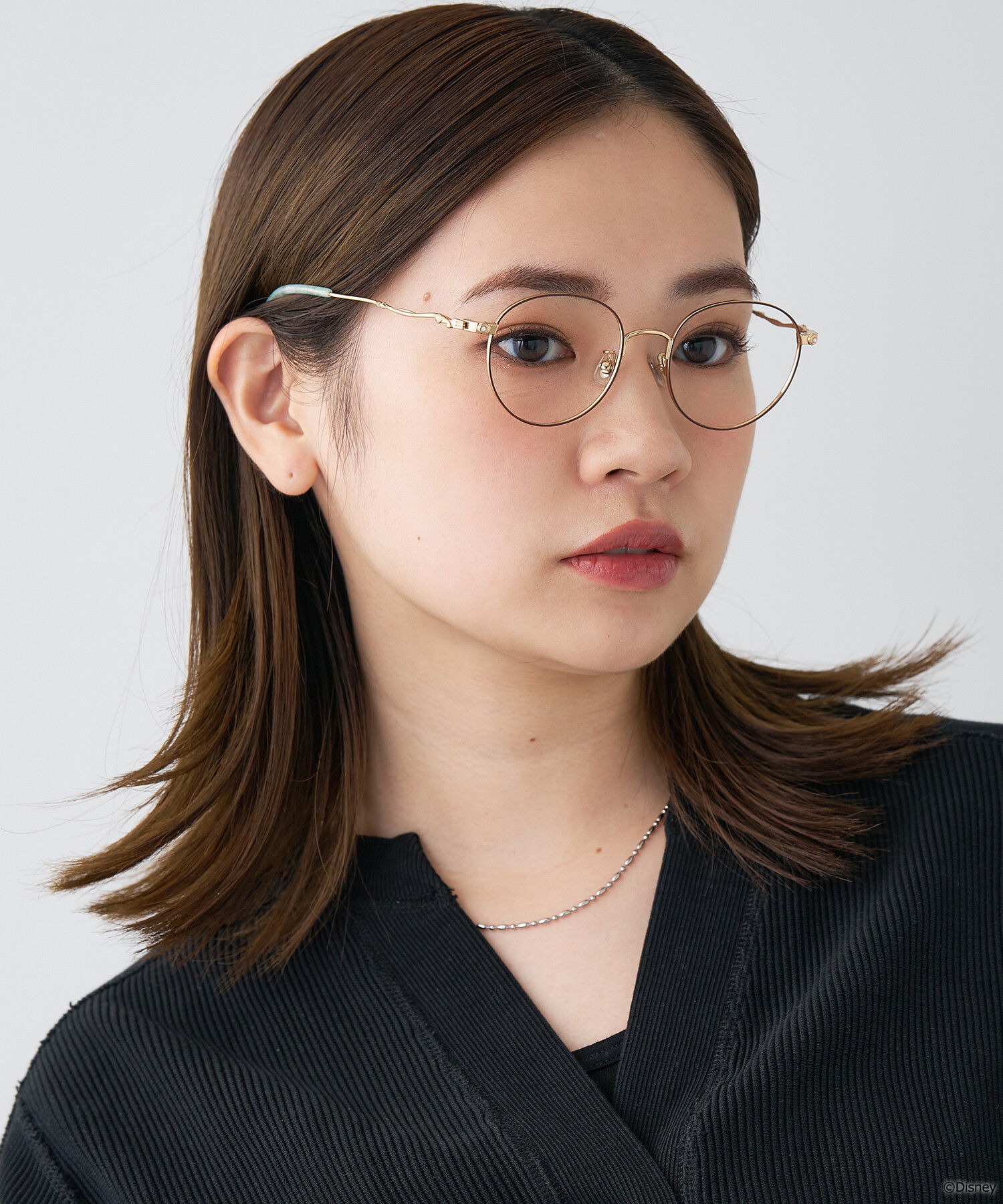  「ボストン型 メガネ｜Disney Collection created by Zoff "PRINCESS"『Ariel』 アリエル」|メガネ|