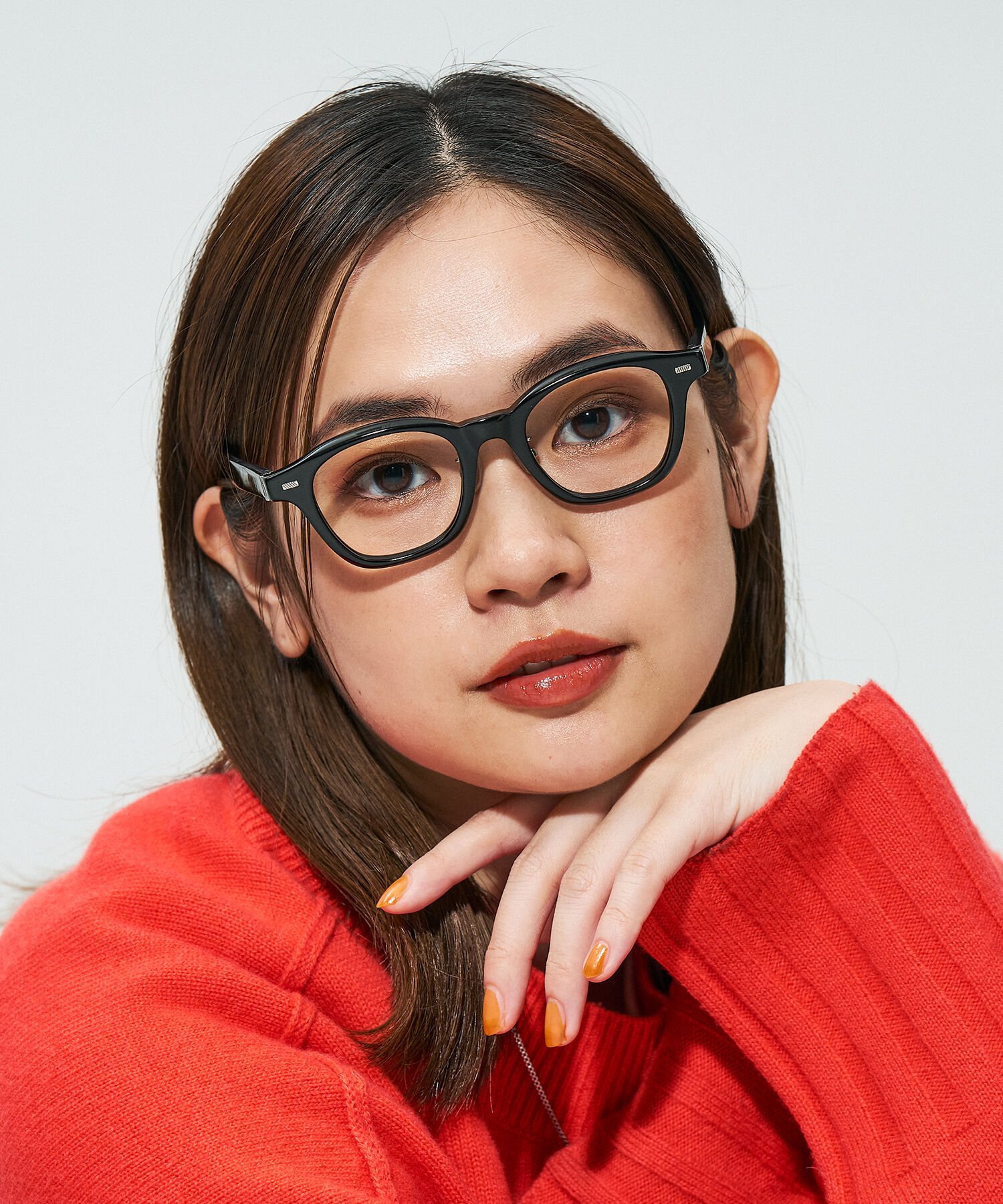  「Zoff｜STUDIO SEVEN｜ウェリントン型 メガネ｜太縁メガネ｜プラスチックフレーム レンズ交換券付き」|メガネ|