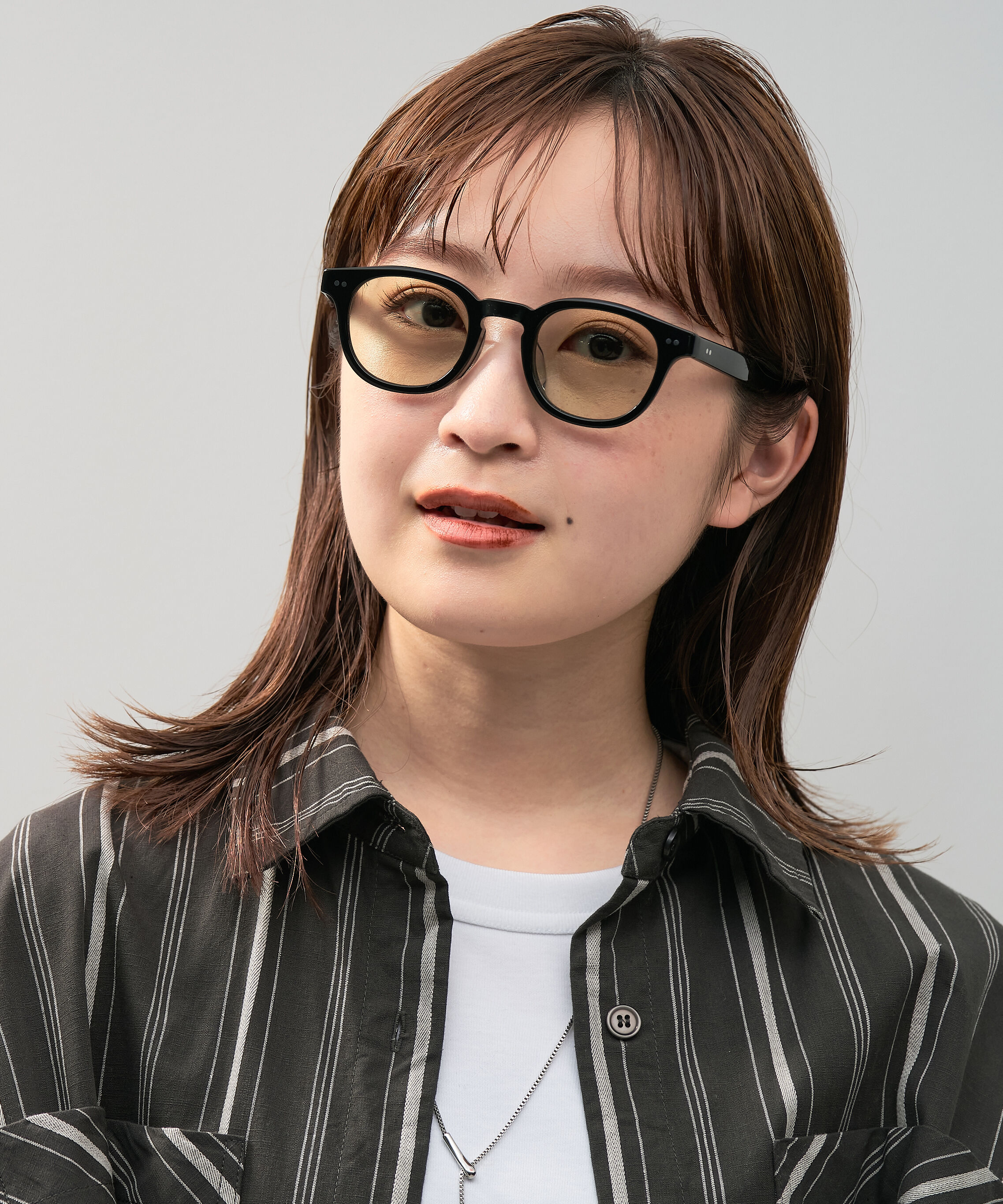  「【WEB限定】ウェリントン型 サングラス  ※一部レンズの色が変わる調光サングラス 紫外線対策」|サングラス|