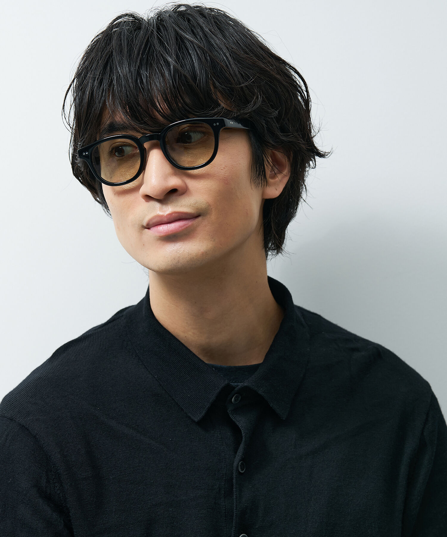  「【WEB限定】ウェリントン型 サングラス  ※一部レンズの色が変わる調光サングラス 紫外線対策」|サングラス|