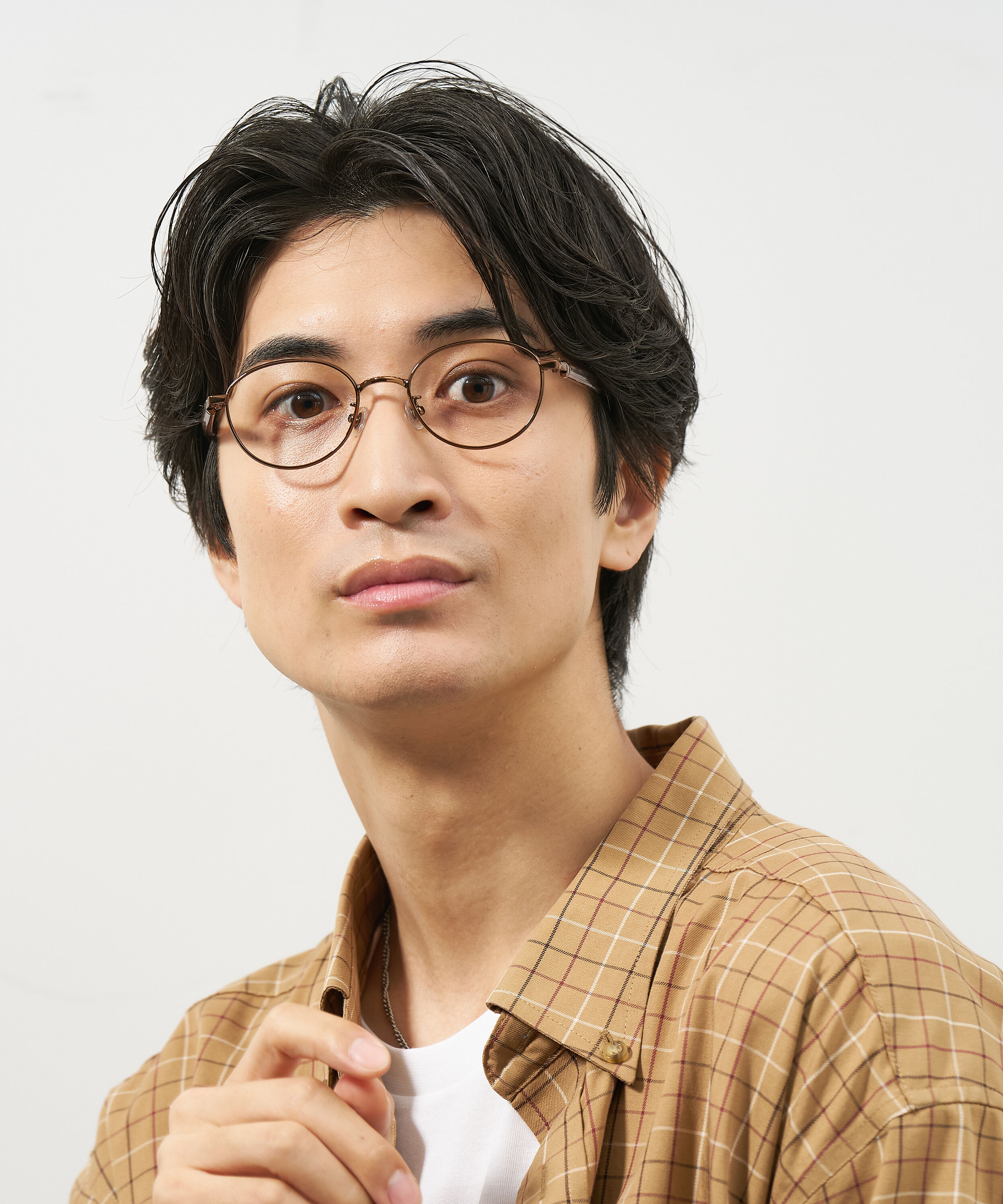  「オーバル型 メガネ｜上品で高級感のある 大人可愛いメガネ フェミニン レンズ交換券付き STANDARD MUSE」|メガネ|