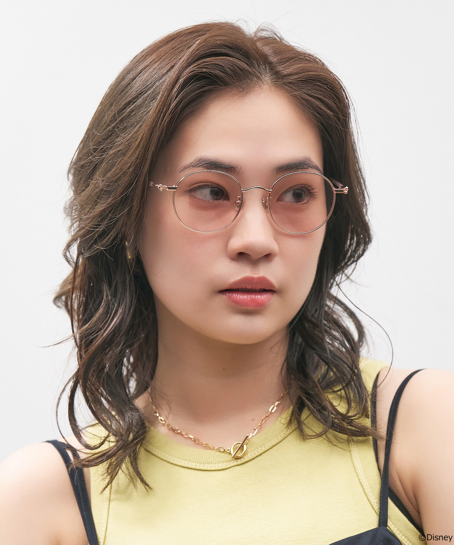  「ボストン型 サングラス Disney Collection created by Zoff &rdquo;Sunglasses&rdquo; ディズニー」|サングラス|ピンク