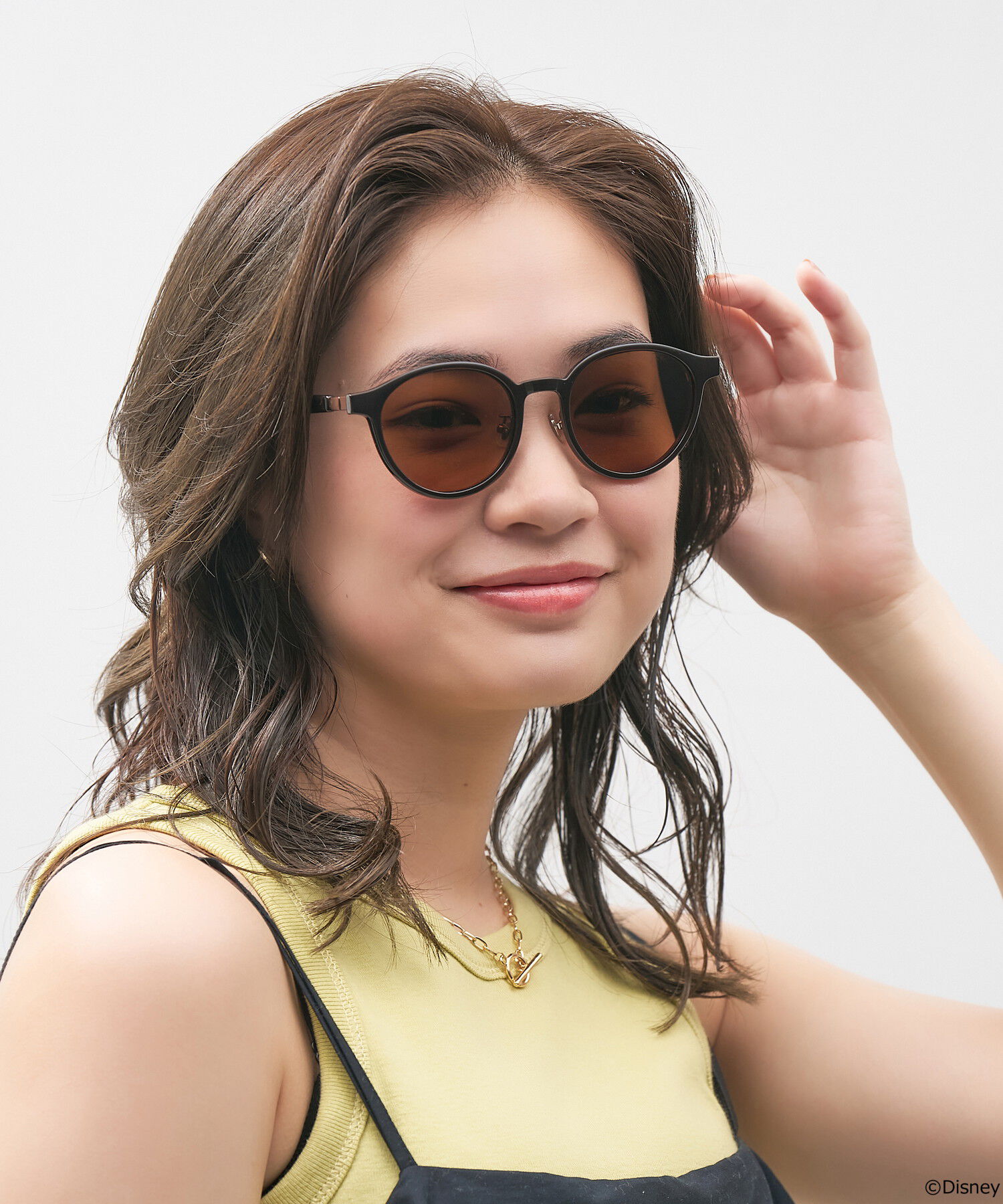  「ボストン型 2way サングラス メガネ Disney Collection created by Zoff &rdquo;Sunglasses&rdquo; N&D ディズニー」|サングラス|