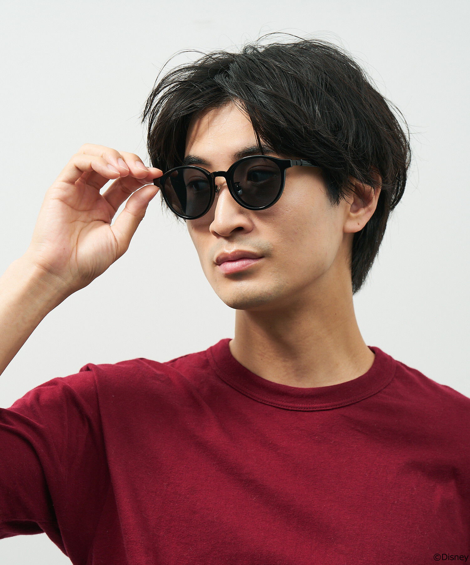  「ボストン型 2way サングラス メガネ Disney Collection created by Zoff &rdquo;Sunglasses&rdquo; N&D ディズニー」|サングラス|