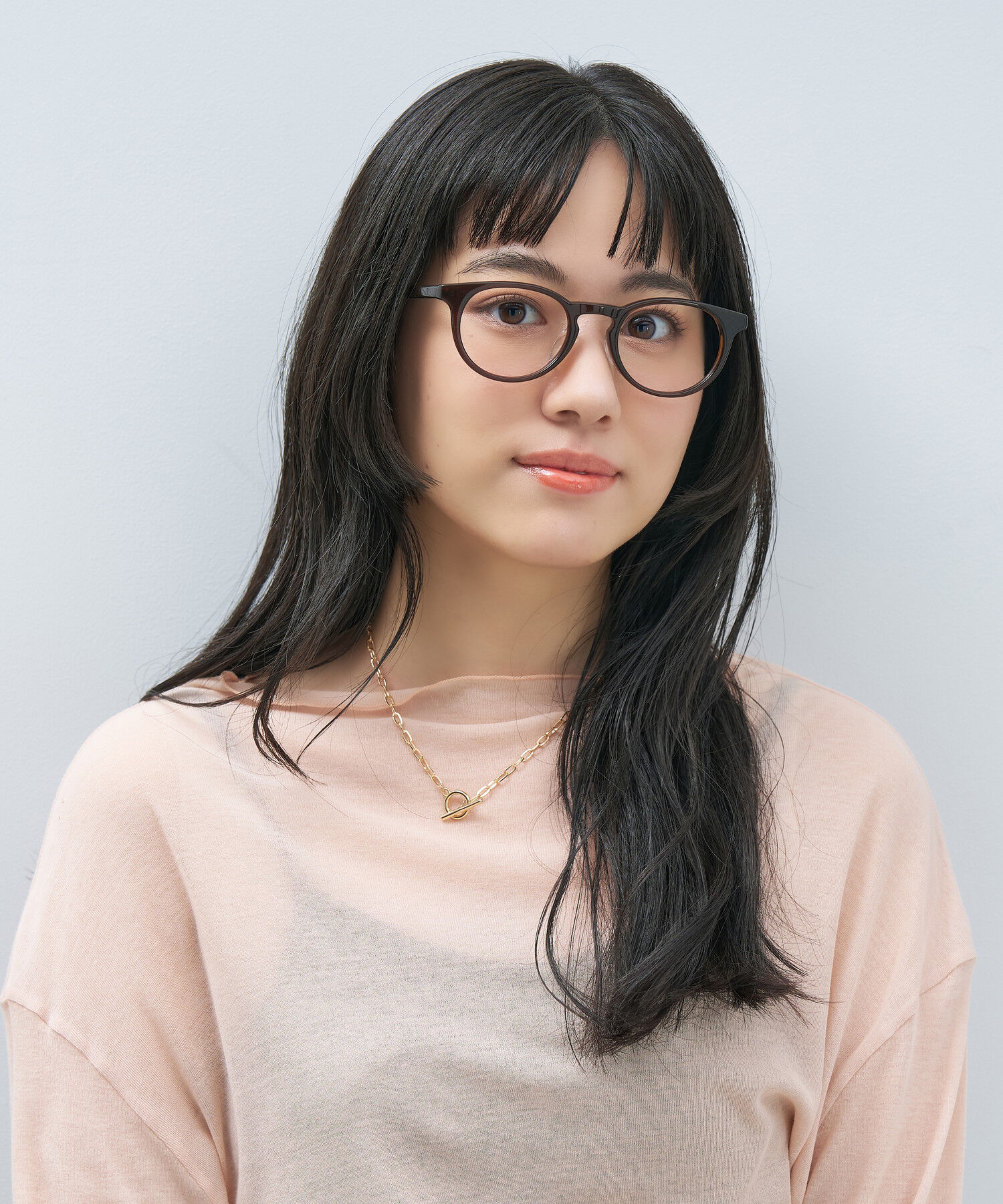  「ボストン型 メガネ｜クラシックなボストンフレーム 黒縁フレーム レンズ交換券付き」|メガネ|