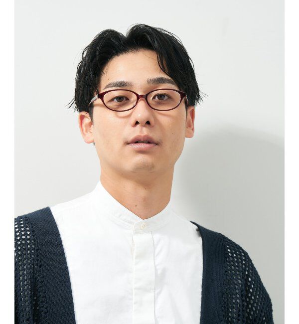  「オーバル型 メガネ｜きちんと感と上質感あふれるフレーム  レンズ交換券付」|メガネ|