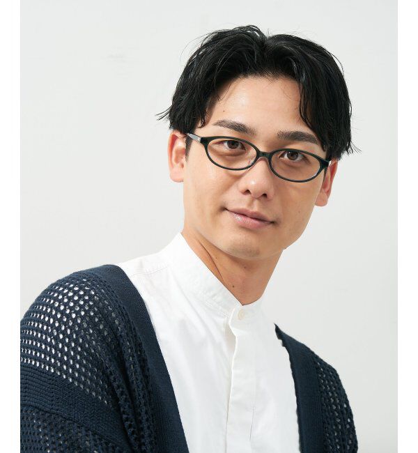  「オーバル型 メガネ｜きちんと感と上質感あふれるフレーム  レンズ交換券付」|メガネ|