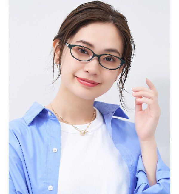  「オーバル型 メガネ｜きちんと感と上質感あふれるフレーム  レンズ交換券付」|メガネ|