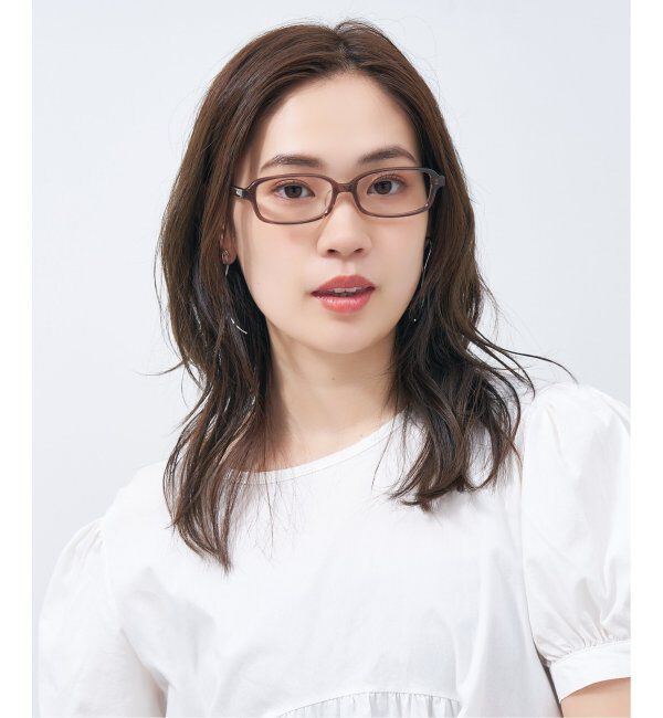  「スクエア型 メガネ｜ユニセックス 上質感のあるフレーム  レンズ交換券付」|メガネ|