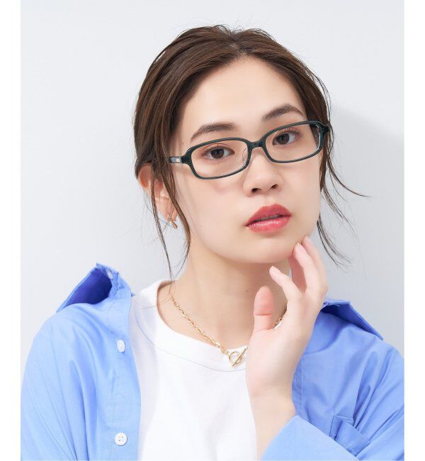  「スクエア型 メガネ｜ユニセックス 上質感のあるフレーム  レンズ交換券付」|メガネ|