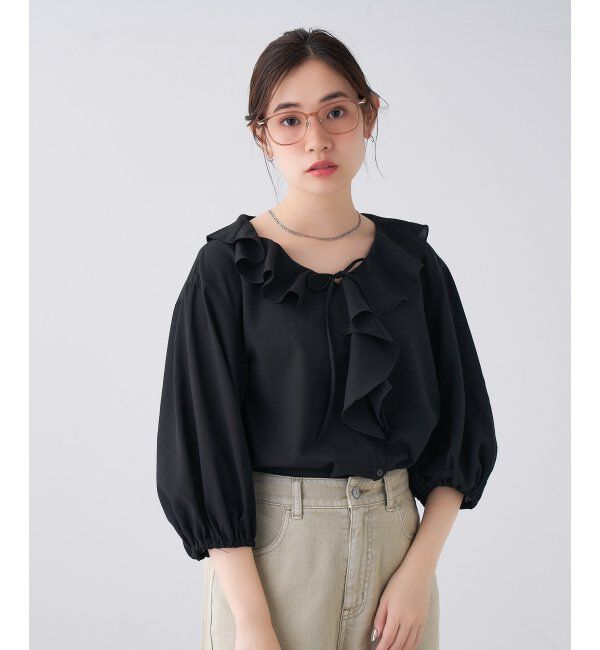  「ウェリントン型 メガネ│ズレ落ちにくい レザー調のラバーテンプルがオシャレなフレーム｜ レンズ交換券付」|メガネ|