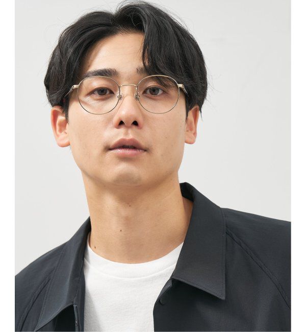  「ボストン型 丸型 メガネ│メタルフレーム│レトロ｜  レンズ交換券付」|メガネ|