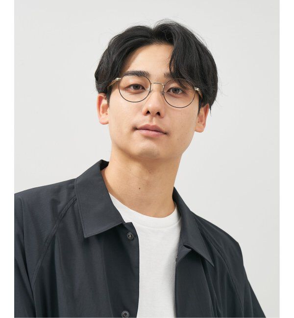  「ボストン型 丸型 メガネ│メタルフレーム│レトロ｜  レンズ交換券付」|メガネ|