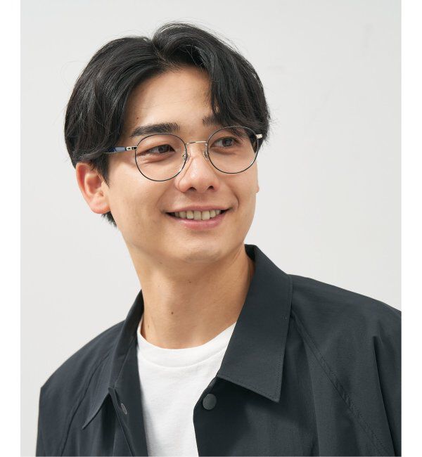  「ボストン型 丸型 メガネ│メタルフレーム│レトロ｜  レンズ交換券付」|メガネ|