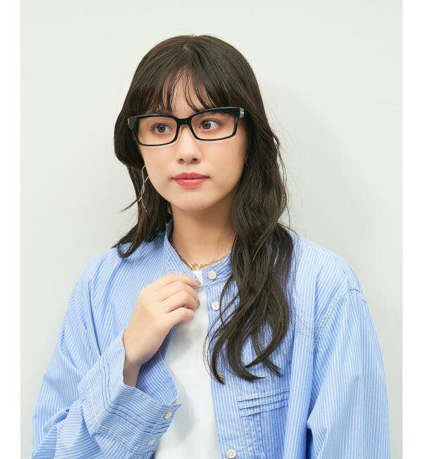  「ウェリントン型メガネ｜ビジネス｜Zoff｜SMART REGULAR CALRO レンズ交換券付」|メガネ|