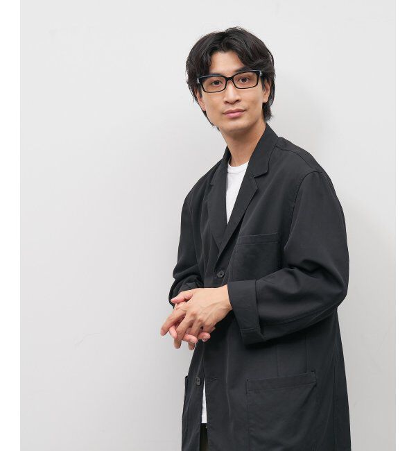  「ウェリントン型メガネ｜ビジネス｜Zoff｜SMART REGULAR CALRO レンズ交換券付」|メガネ|