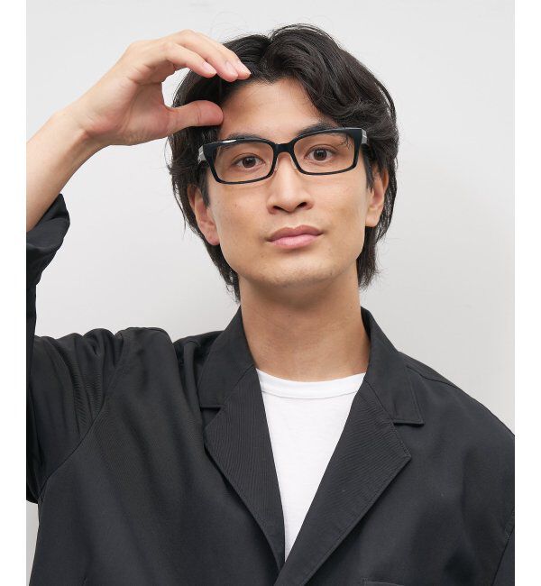  「ウェリントン型メガネ｜ビジネス｜Zoff｜SMART REGULAR CALRO レンズ交換券付」|メガネ|