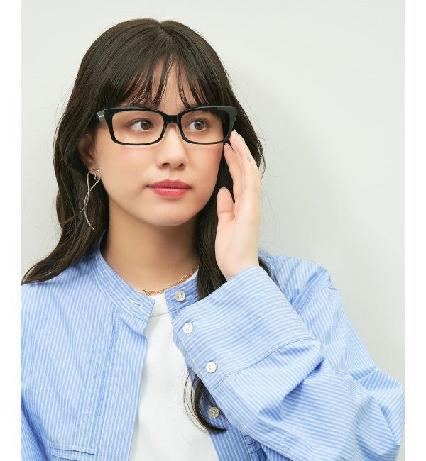  「ウェリントン型メガネ｜ビジネス｜Zoff｜SMART REGULAR CALRO レンズ交換券付」|メガネ|