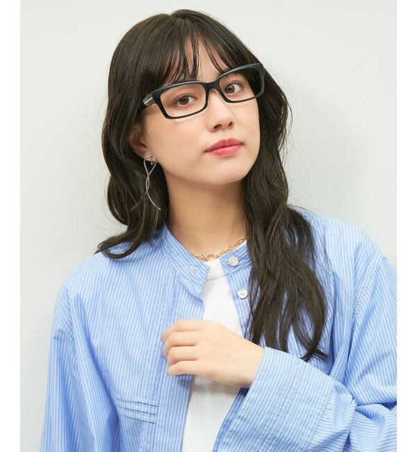  「ウェリントン型メガネ｜ビジネス｜Zoff｜SMART REGULAR CALRO レンズ交換券付」|メガネ|