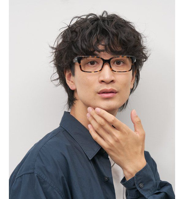  「ウェリントン型メガネ｜ビジネス｜Zoff｜SMART REGULAR CALRO レンズ交換券付」|メガネ|