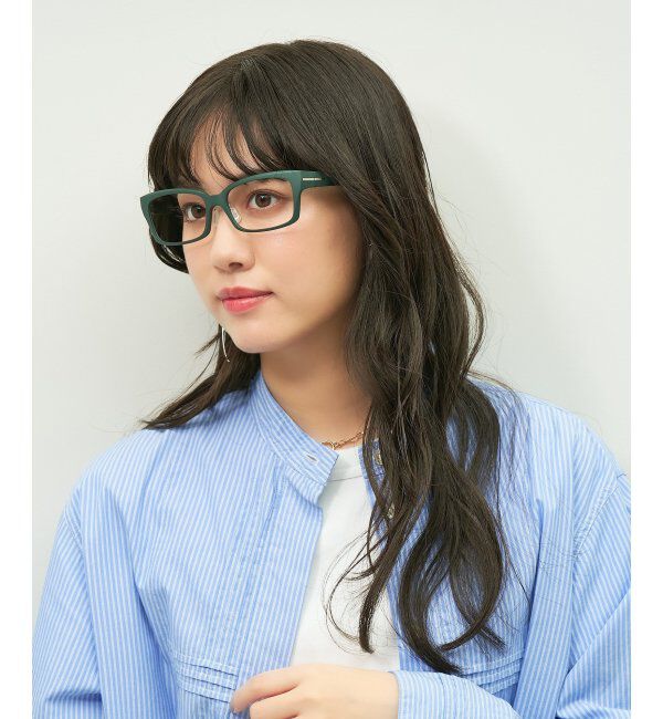  「ウェリントン型メガネ｜ビジネス｜Zoff｜SMART REGULAR CALRO レンズ交換券付」|メガネ|