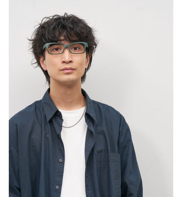  「ウェリントン型メガネ｜ビジネス｜Zoff｜SMART REGULAR CALRO レンズ交換券付」|メガネ|