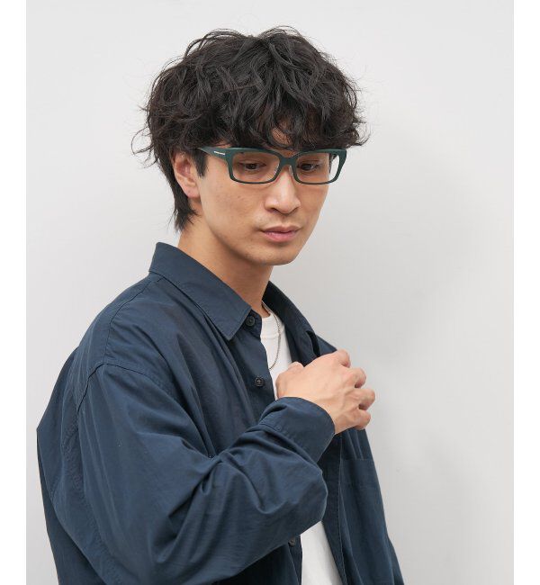  「ウェリントン型メガネ｜ビジネス｜Zoff｜SMART REGULAR CALRO レンズ交換券付」|メガネ|