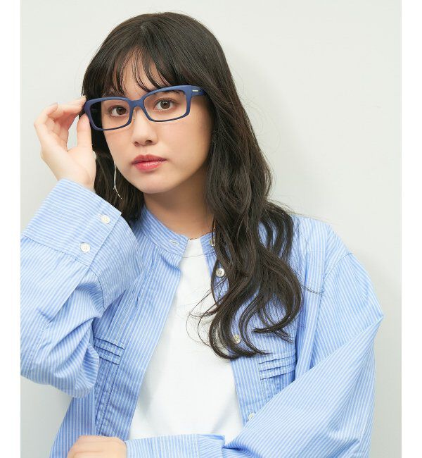  「ウェリントン型メガネ｜ビジネス｜Zoff｜SMART REGULAR CALRO レンズ交換券付」|メガネ|