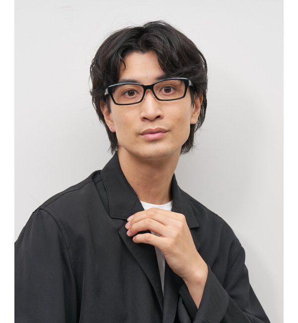  「スクエア型メガネ｜ビジネス｜Zoff｜SMART REGULAR CALRO レンズ交換券付」|メガネ|