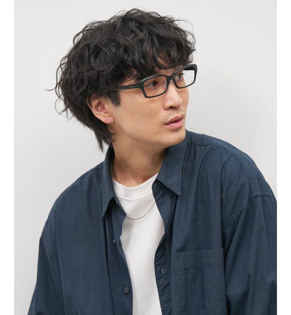  「スクエア型メガネ｜ビジネス｜Zoff｜SMART REGULAR CALRO レンズ交換券付」|メガネ|