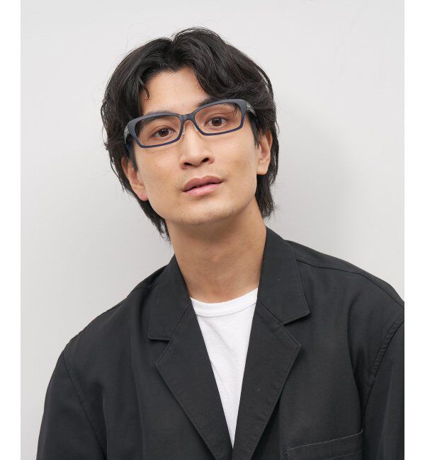  「スクエア型メガネ｜ビジネス｜Zoff｜SMART REGULAR CALRO レンズ交換券付」|メガネ|