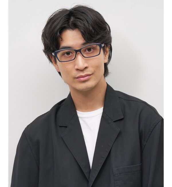  「スクエア型メガネ｜ビジネス｜Zoff｜SMART REGULAR CALRO レンズ交換券付」|メガネ|