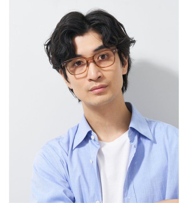  「Zoff|UNITED ARROWS|ウェリントン型 メガネ｜ユナイテッドアローズ  ビジネス レンズ交換券付」|メガネ|