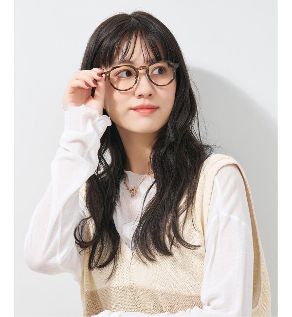  「Zoff|UNITED ARROWS|ボストン型 メガネ｜ユナイテッドアローズ プレミアム レンズ交換券付」|メガネ|