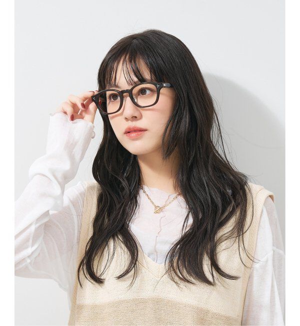  「Zoff|UNITED ARROWS|ウェリントン型 メガネ｜ユナイテッドアローズ プレミアム レンズ交換券付」|メガネ|