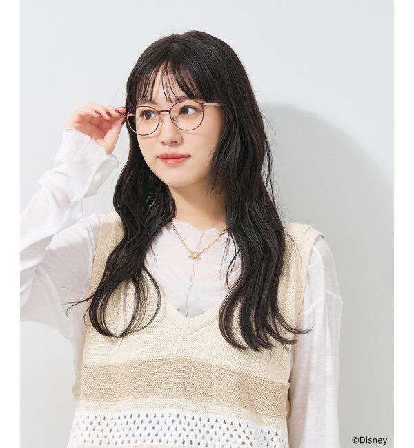  「メガネ Disney PRINCESS ラプンツェル (カジュアルライン)  ディズニープリンセス  レンズ交換券付」|メガネ|