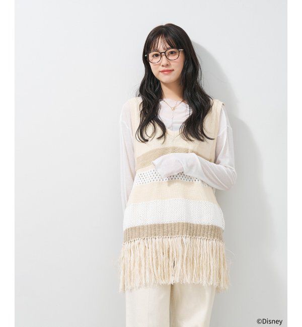  「ウェリントン メガネ Disney PRINCESS ベル  (カジュアルライン)  ディズニープリンセス  レンズ交換券付」|メガネ|