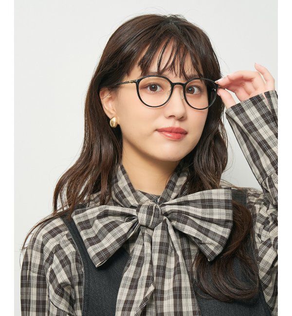  「ボストン型 軽量 メガネ 大人可愛い オフィスカジュアル /SMART SKINNY  レンズ交換券付」|メガネ|