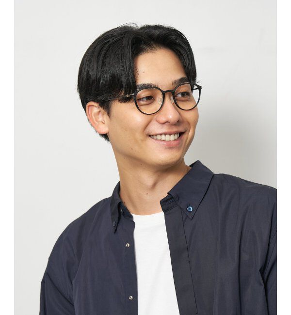  「ボストン型 軽量 メガネ 大人可愛い オフィスカジュアル /SMART SKINNY  レンズ交換券付」|メガネ|