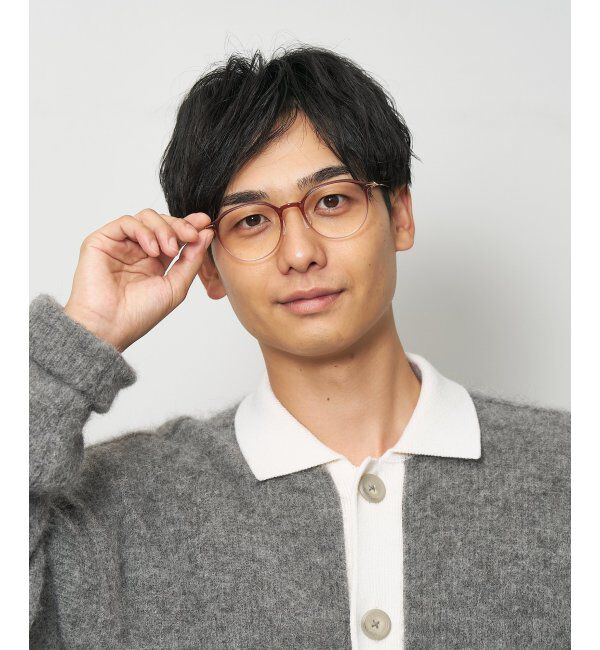  「ボストン型 軽量 メガネ 大人可愛い オフィスカジュアル /SMART SKINNY  レンズ交換券付」|メガネ|