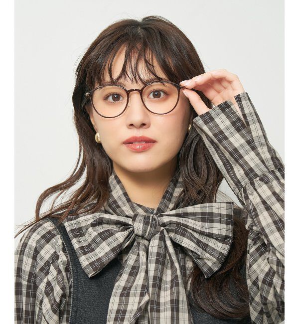  「ボストン型 軽量 メガネ 大人可愛い オフィスカジュアル /SMART SKINNY  レンズ交換券付」|メガネ|