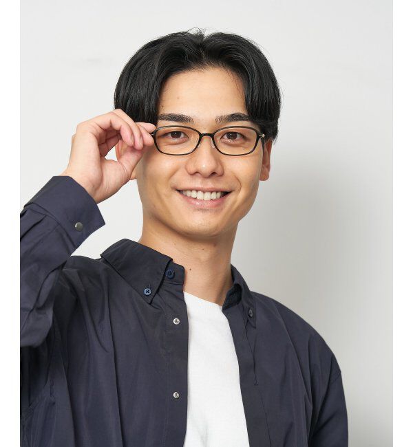  「スクエア型 軽量 メガネ ほどよい角張りシェイプでスッキリした印象/SMART SKINNY  レンズ交換券付」|メガネ|