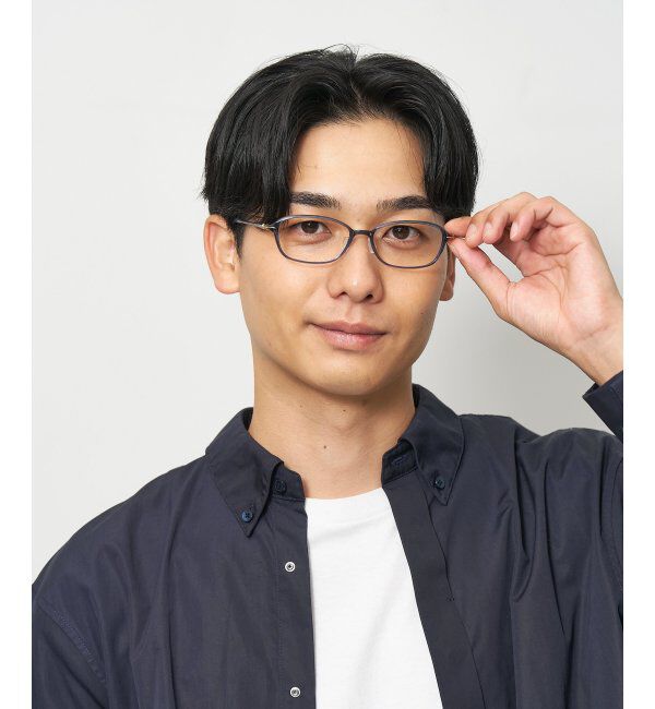  「スクエア型 軽量 メガネ ほどよい角張りシェイプでスッキリした印象/SMART SKINNY  レンズ交換券付」|メガネ|