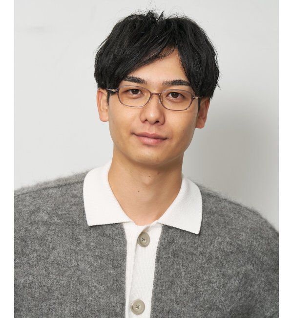  「スクエア型 軽量 メガネ ほどよい角張りシェイプでスッキリした印象/SMART SKINNY  レンズ交換券付」|メガネ|