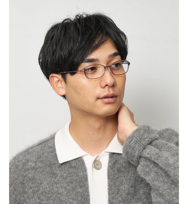  「スクエア型 軽量 メガネ ほどよい角張りシェイプでスッキリした印象/SMART SKINNY  レンズ交換券付」|メガネ|