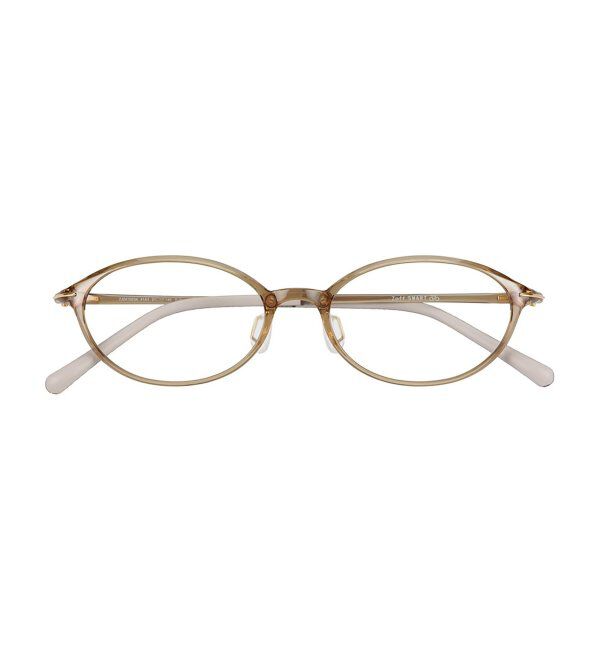  「オーバル型 軽量 メガネ 小ぶりで癖のないフレーム/SMART SKINNY  レンズ交換券付」|メガネ|