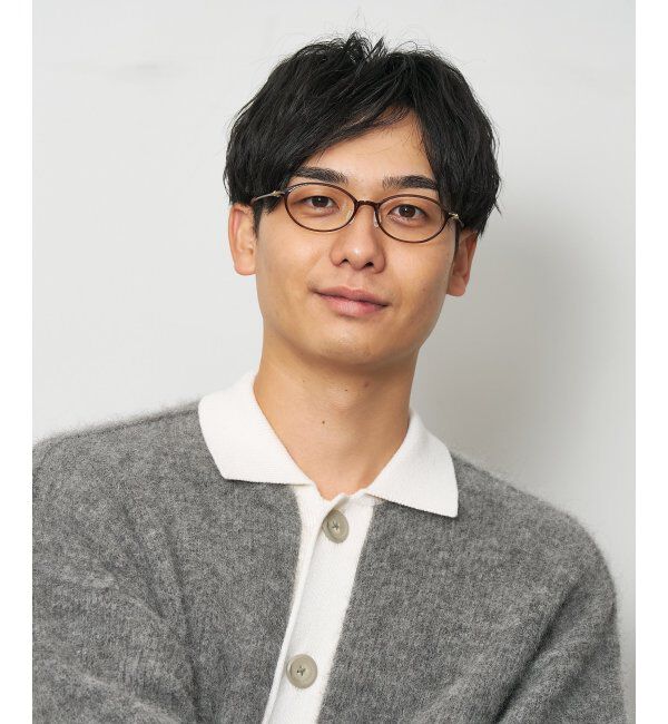  「オーバル型 軽量 メガネ 小ぶりで癖のないフレーム/SMART SKINNY  レンズ交換券付」|メガネ|